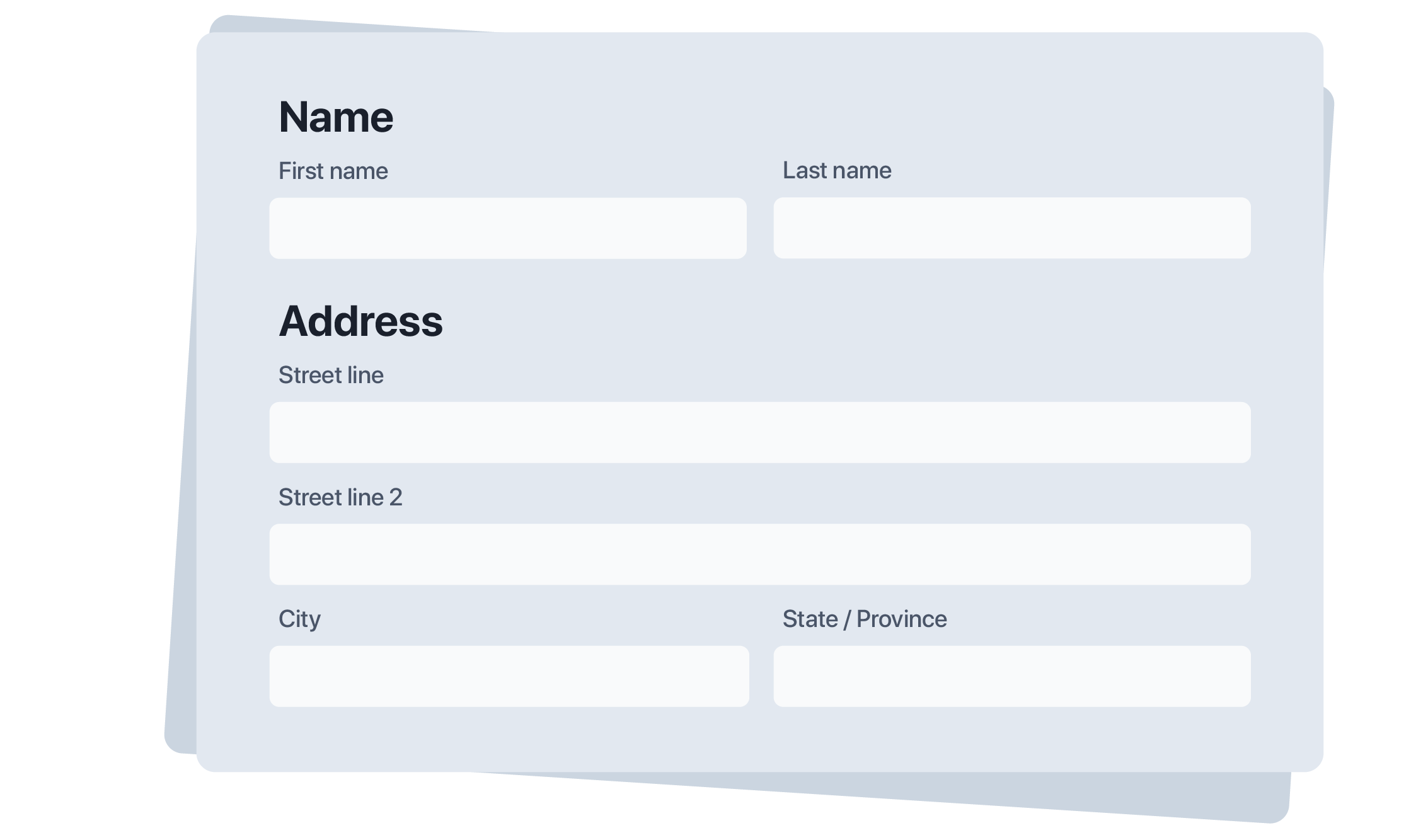 form data react