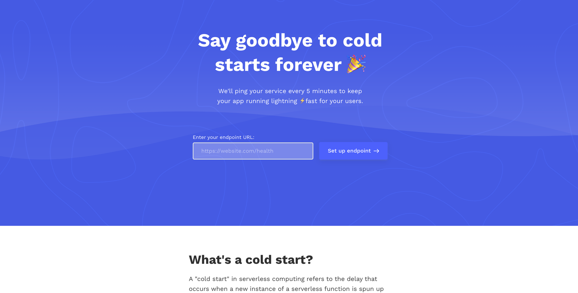 FixColdStarts.com