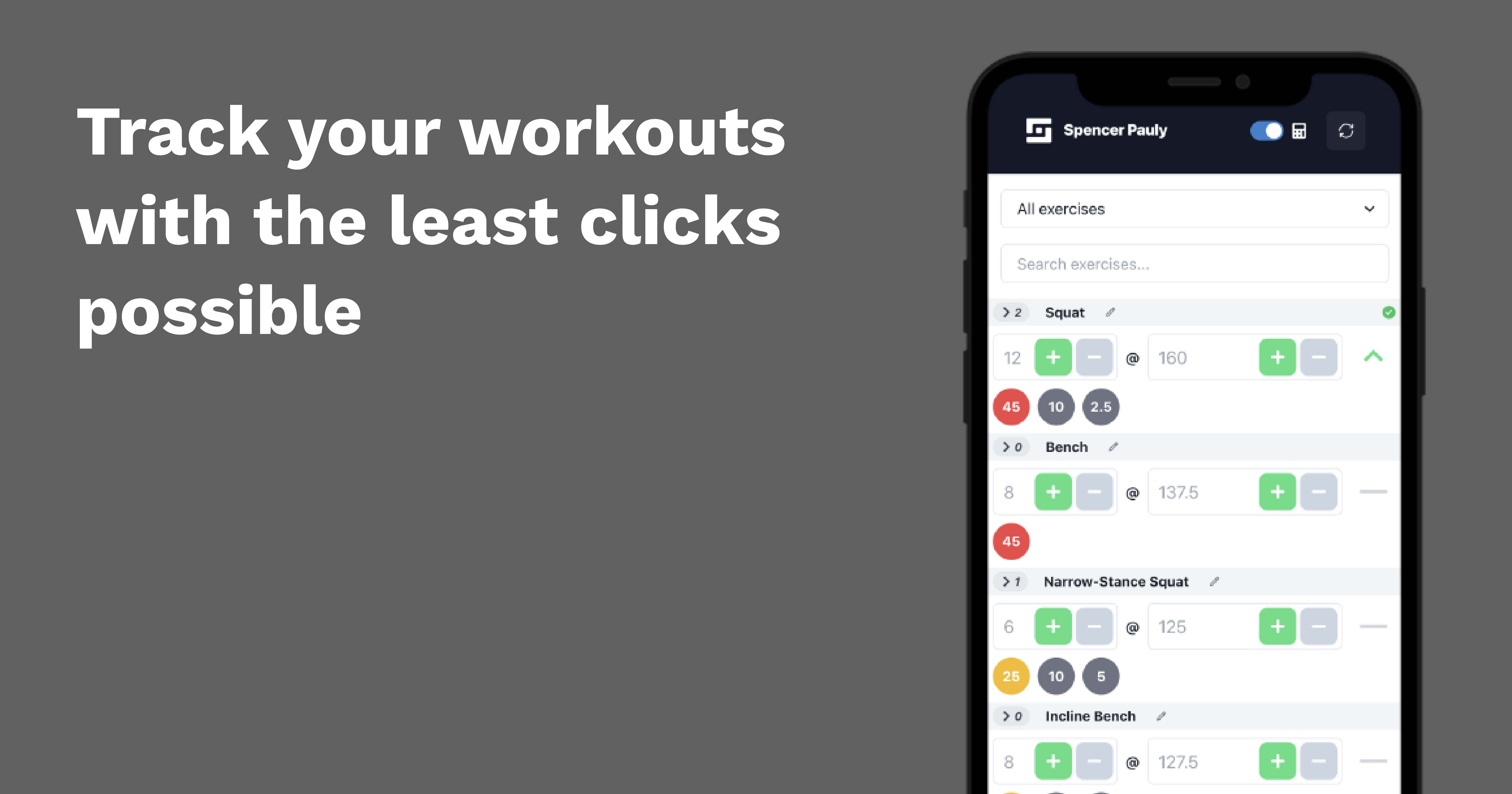 Weightlifting Progress Tracker