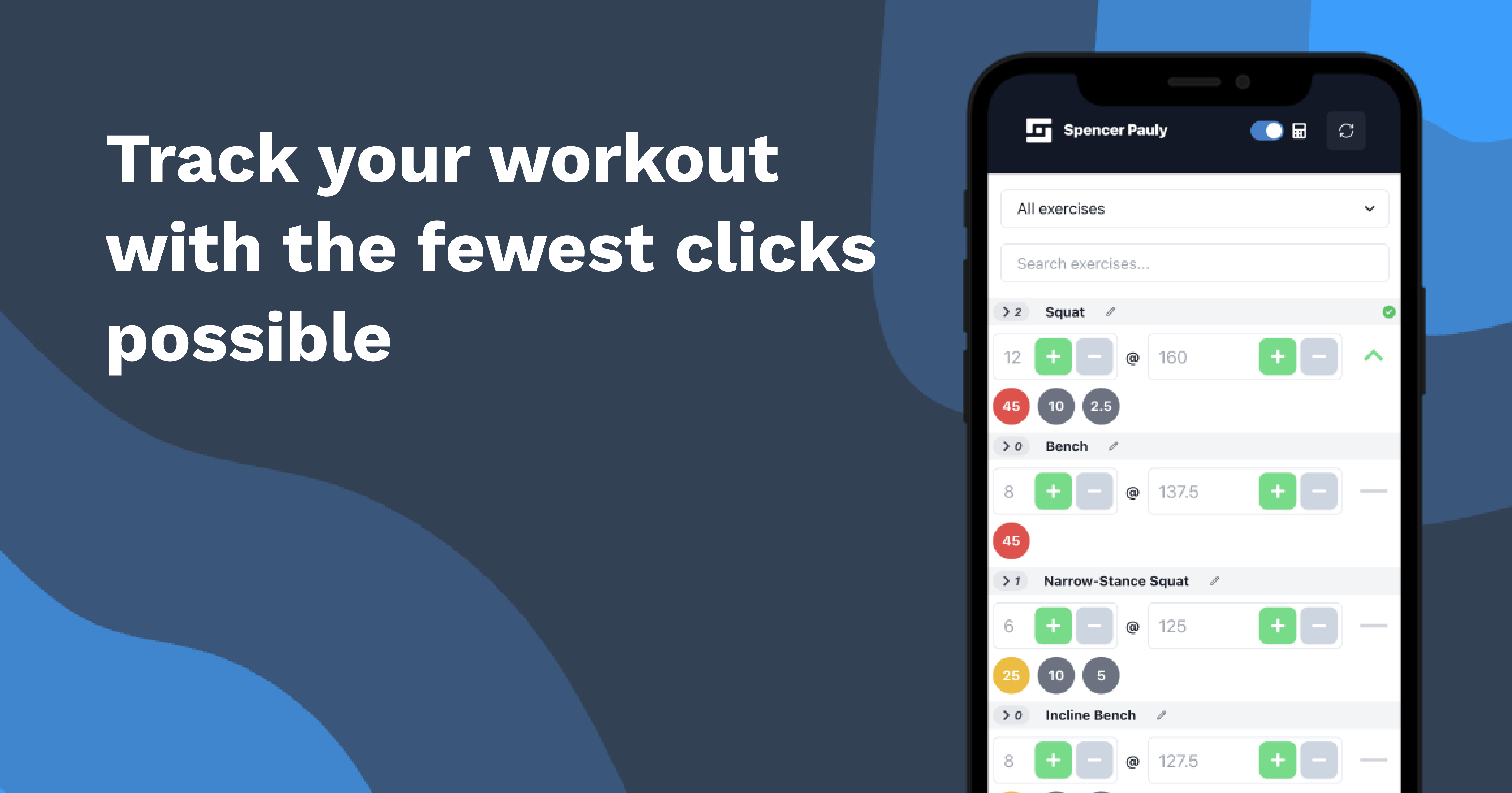 Progress Tracker for Weightlifting