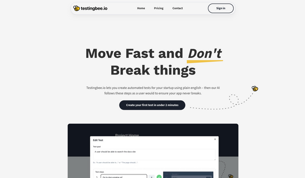 Introducing TestingBee.io!!!